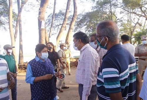 Kiran Bedi was doing her duty by reviewing the COVID-19 vaccination when she heard that she was fired from the post of Lt. Governor of Puducherry