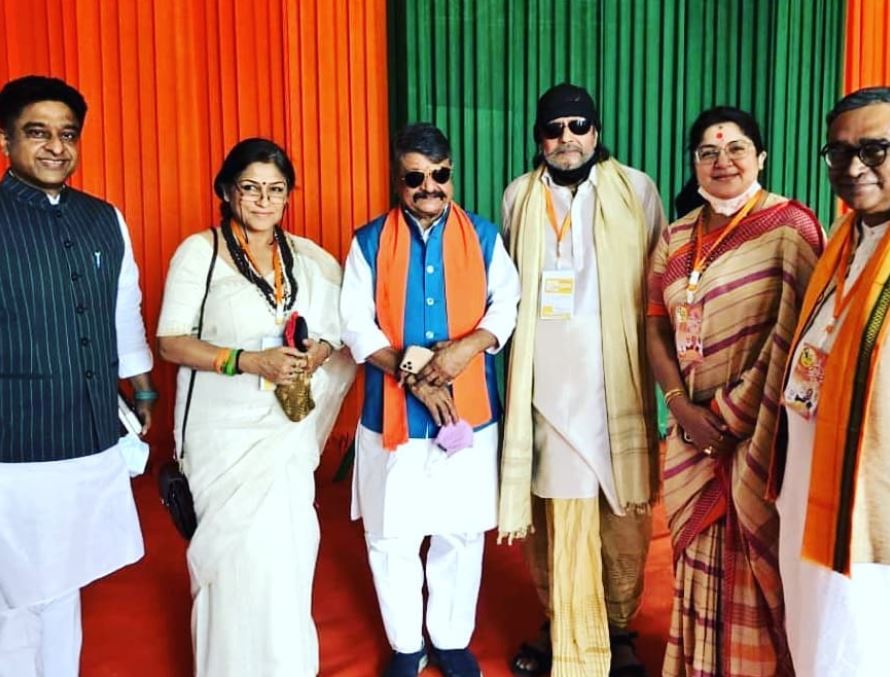 Actor Mithun Chakraborty Joined BJP Party & Started Campaigning for the Bengal Election 2021