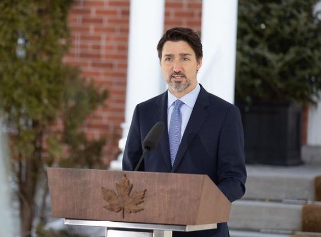 Justin Trudeau Thanked PM Modi by Putting Billboards in Toronto For Giving COVID Vaccines To Canada