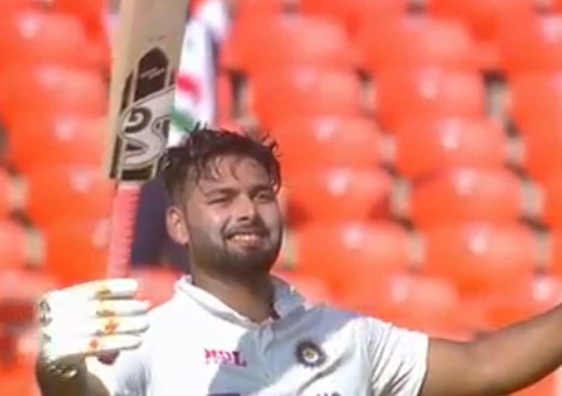 Rishabh Pant scores 100 in 4th Test India Vs England