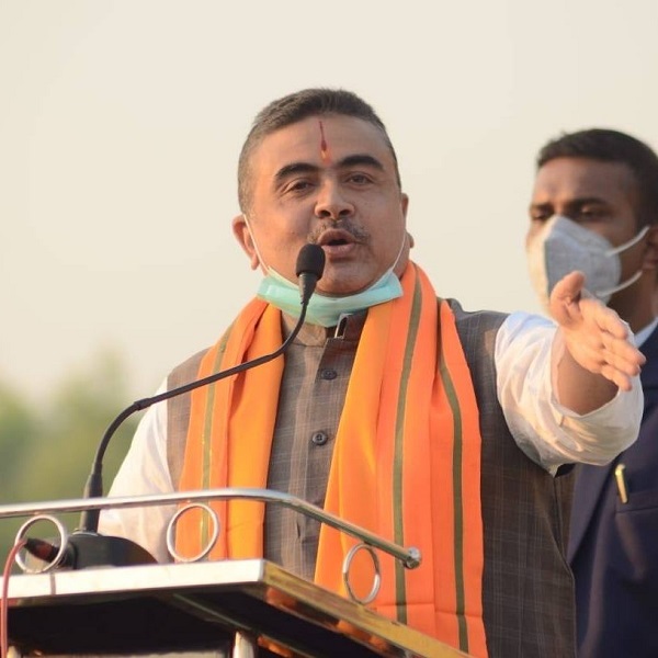 Suvendu Adhikari will File Nomination from Nandigram Constituency - Mithun Chakraborty & Smriti Irani will accompany Him