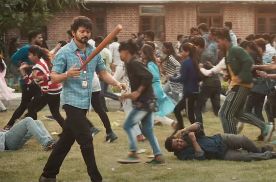 Actor Joseph Vijay played the role of John 'J.D.' Durairaj