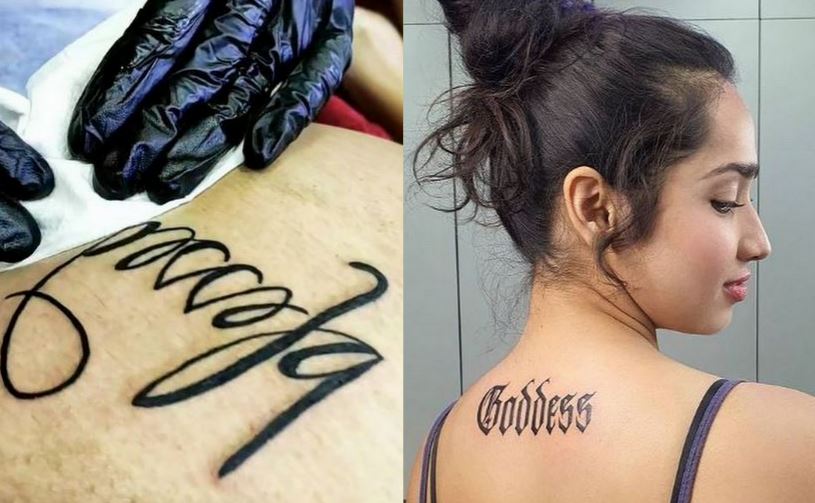 Aditi Mistry tattoos