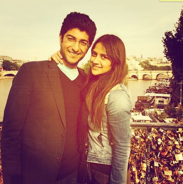 Ahana Deol with her boyfriend Vaibhav Vohra
