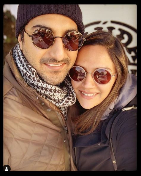 Ahana Deol with her husband Vaibhav Vohra