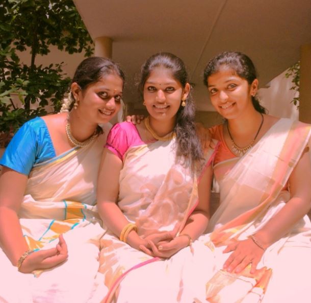 Amritha Nandini Vivek and her friends