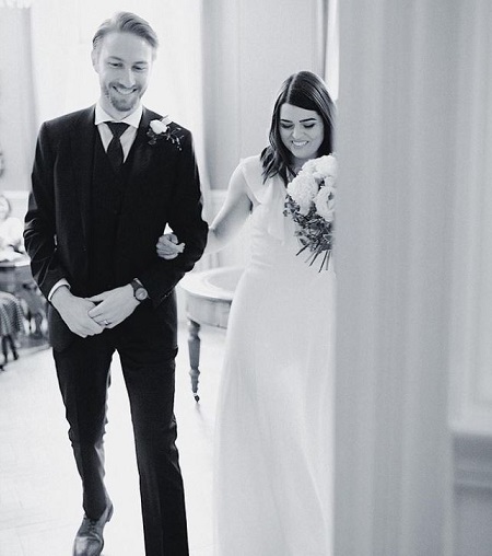 Anna Edit and her partner Mark Newton are together for more than 10 years