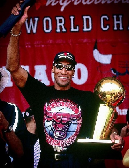 Antron Pippen father Scottie Pippen won seven NBA championships