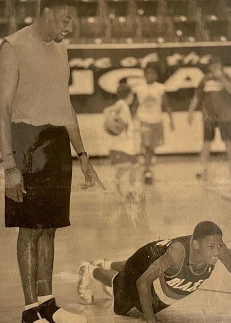 Antron Pippen played basketball for Texas A&M International University