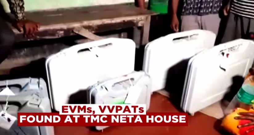 Bengal Election Poll Officer Sleeps At TMC Leader's House with EVM & VVPAT Machines, Suspended