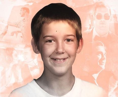 Childhood image of Lewis Howes.