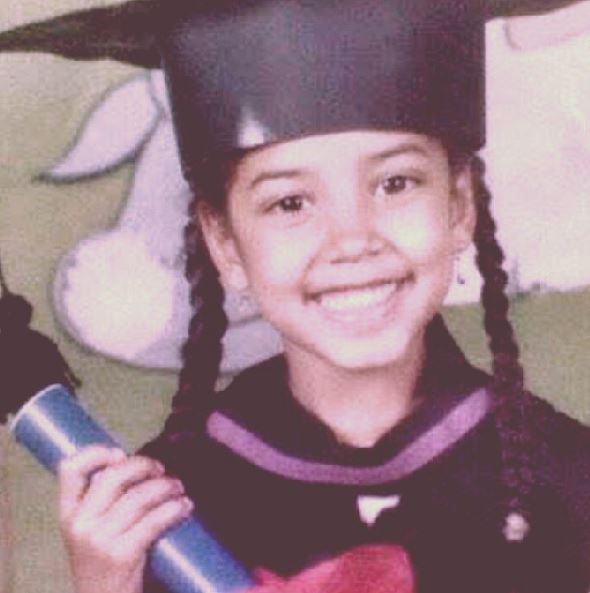 Childhood photo of Shamilla Miller