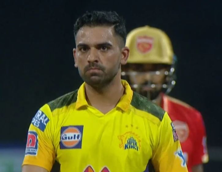 Deepak Chahar 4 Wickets Punjab Kings