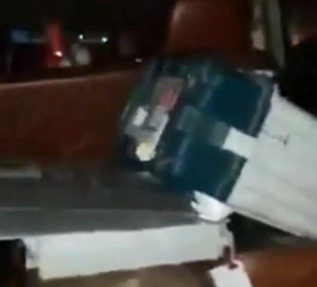 EVM machine in BJP Car