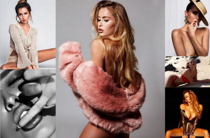 Elena Kamperi modeling photos