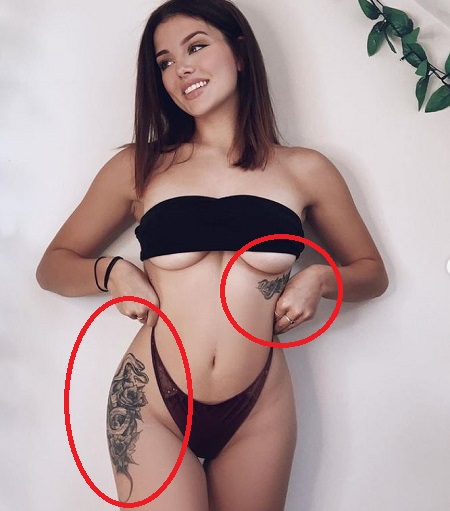Emily Black tattoos
