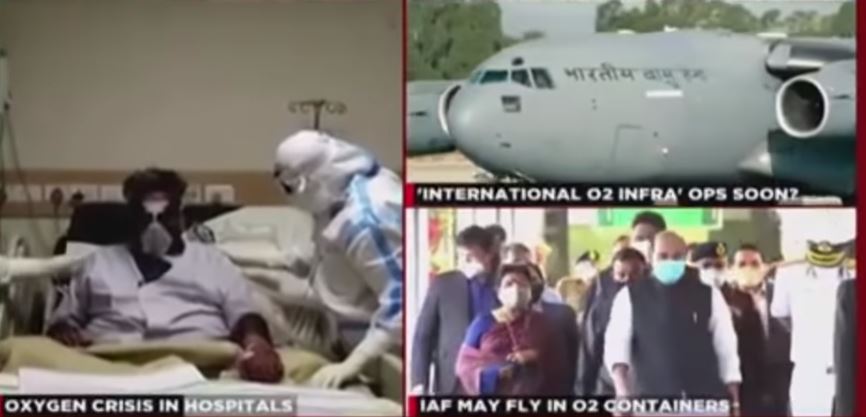 Indian Air Force Will Step in To Carry Oxygen Containers & Related Equipment