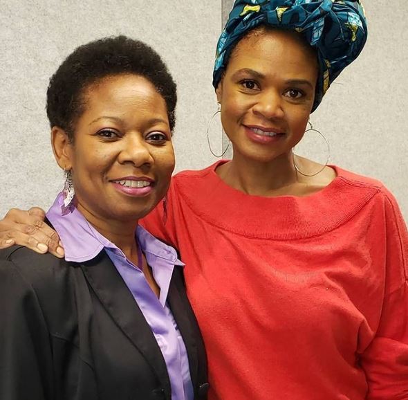 Karen McCollum with Kimberly Elise