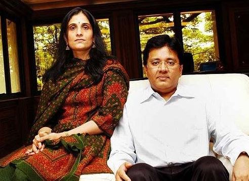 Kaviya Maran's father Kalanithi Maran and mother Kaveri Maran