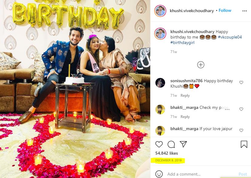 Khushi Punjaban birthday