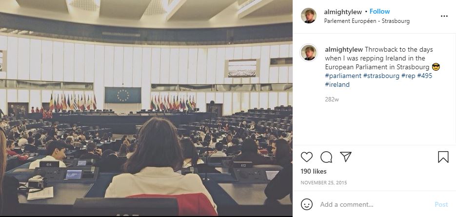 Lewis Kelly was in the Parliament