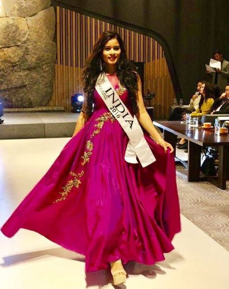 Mokshita Raghav represented India in modleing competitions