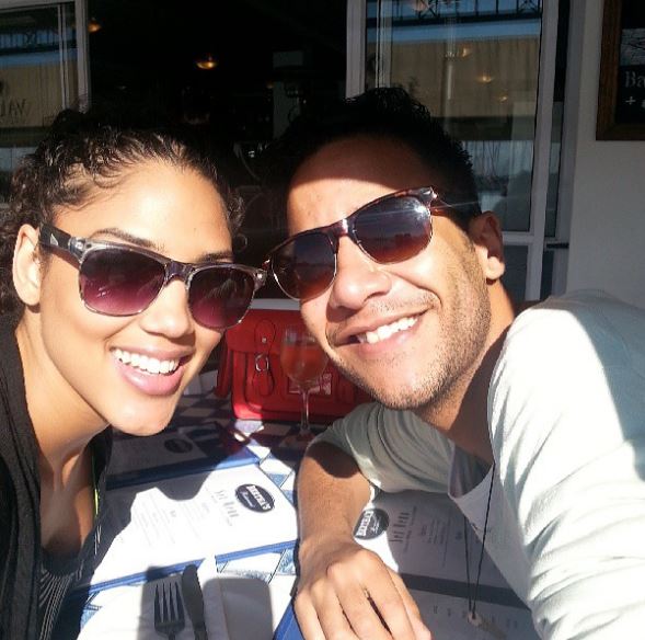 Old photo of Shamilla Miller and her boyfriend Clifford Joshua