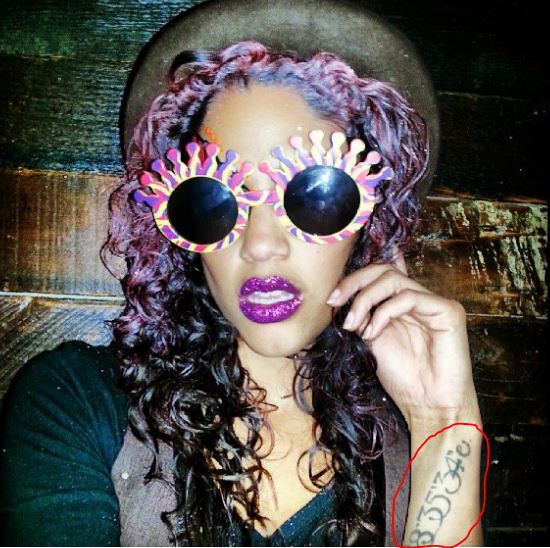 Shamilla Miller tattoo