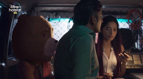 Shiva and Srividya with Teddy