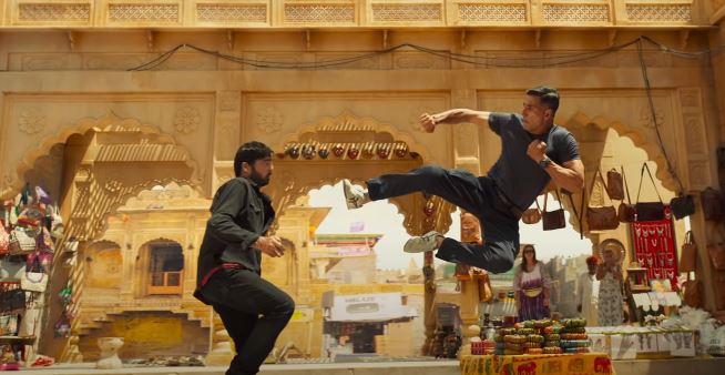 Sooryavanshi action scene