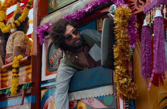 Stylish Star Allu Arjun played the role of Pushpa Raj