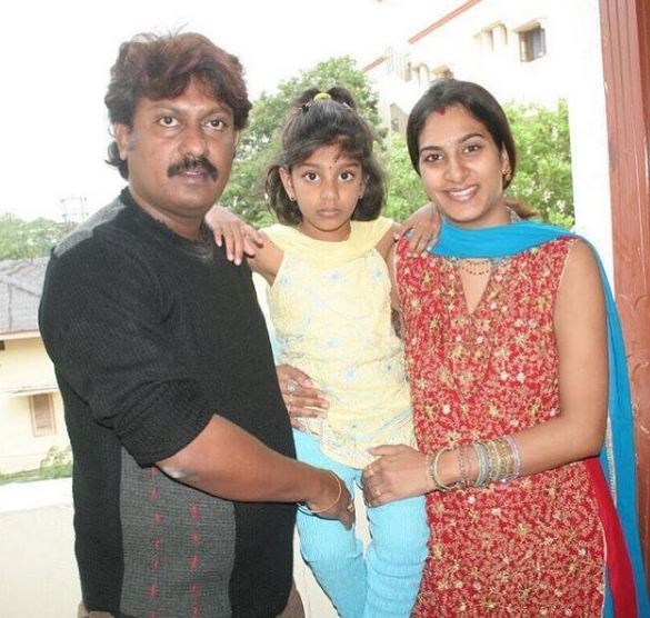 Surekha Vani with her Husband Suresh Teja and Daughter Supritha