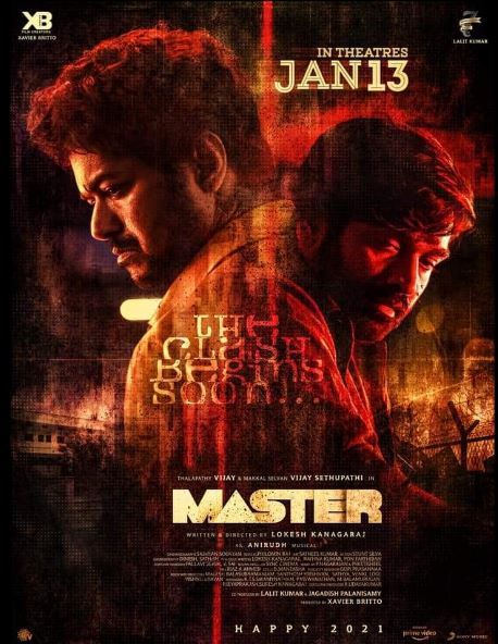 The poster of 'Master' movie