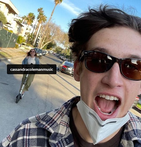 Wyatt Pike shares a good friendship with Cassandra Coleman