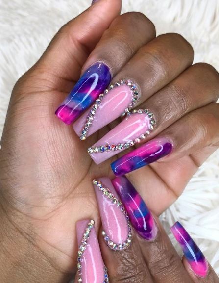 Zelie Timothy loves nail art