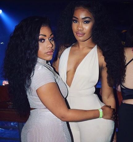 Zelie Timothy with her bestie Ashley Marie