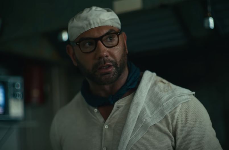 Actor Dave Bautista as Scott Ward