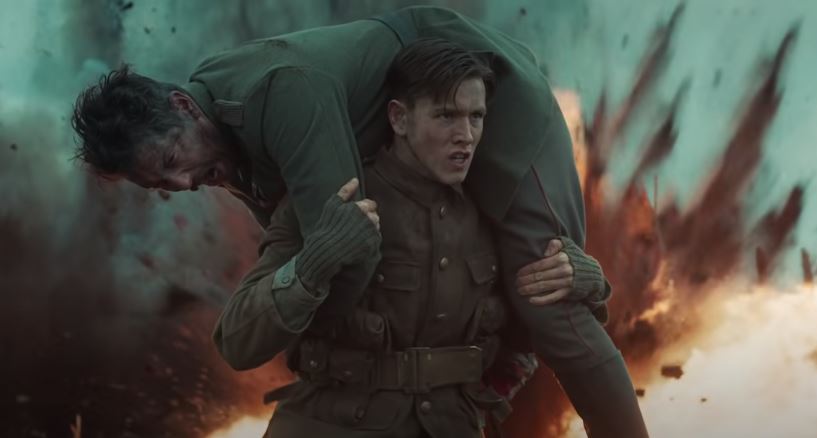 Actor Harris Dickinson as Conrad