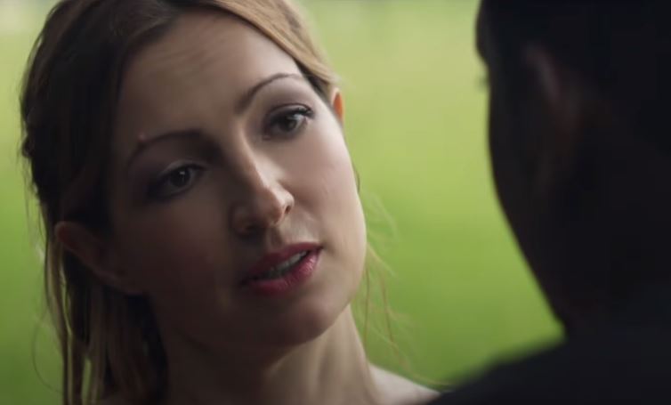 Actress Elika Portnoy as Larissa