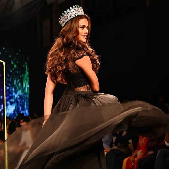 Adline Castelino won the title of Miss Diva 2020 in India