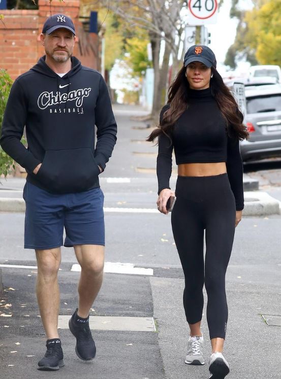 Alex Pike spotted with Collingwood coach Nathan Buckley in public