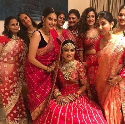 Alice Kaushik attended her friend's wedding