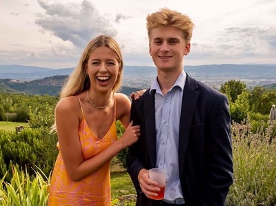 Aliya Kapoor with her brother Zak Kapoor