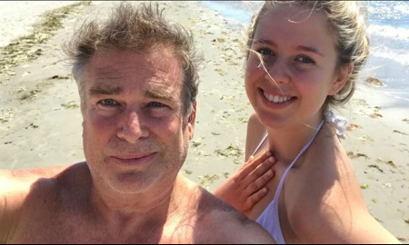 Aliya Kapoor with her father Karan kapoor