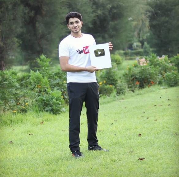 Aman Dhattarwal got his first Silver YouTube Play Button
