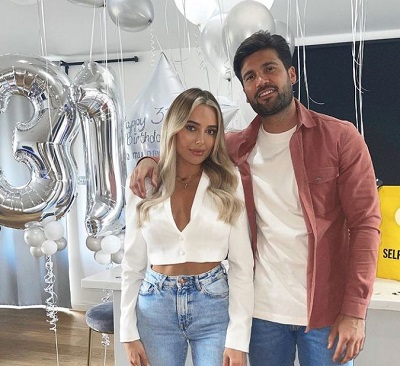 Amber Turner celebrated her boyfriend Dan's 31st birthday
