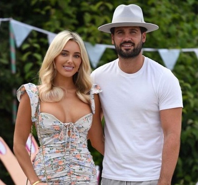Amber Turner with her boyfriend Dan Edgar