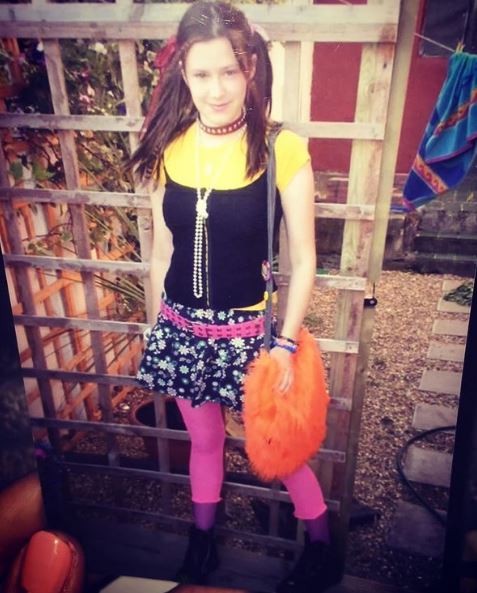 An old photo of Jahannah James