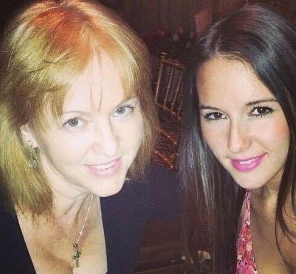 Anna Khait with her mother Galina Loginov