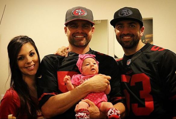 Avery Warner with her brothers